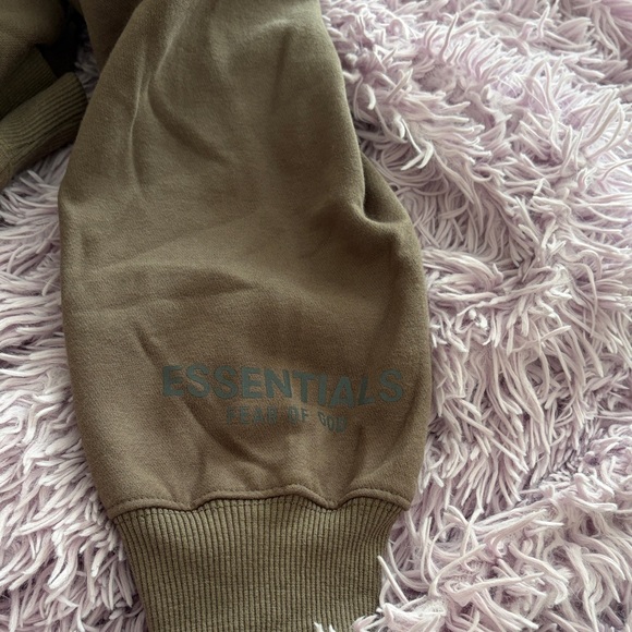 Essentials Brown Pullover with Black Logo - Picture 4 of 4